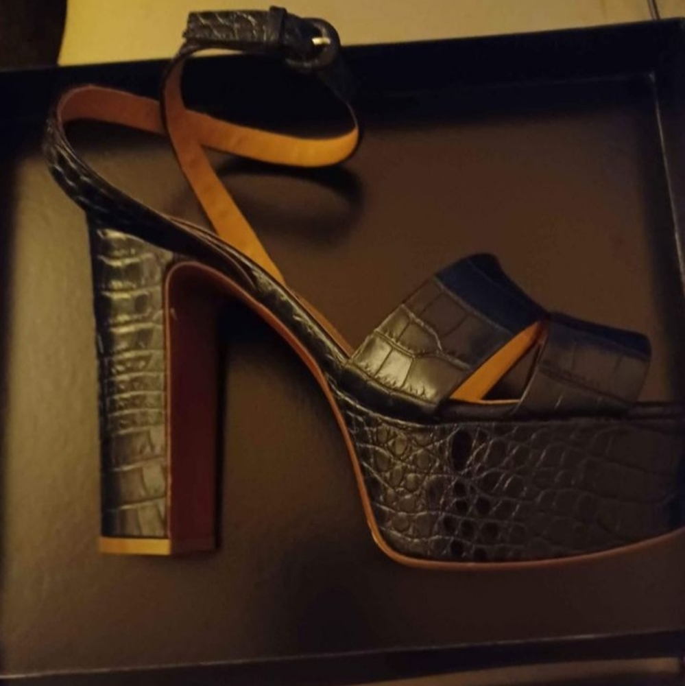 Purple Label women's strap heels